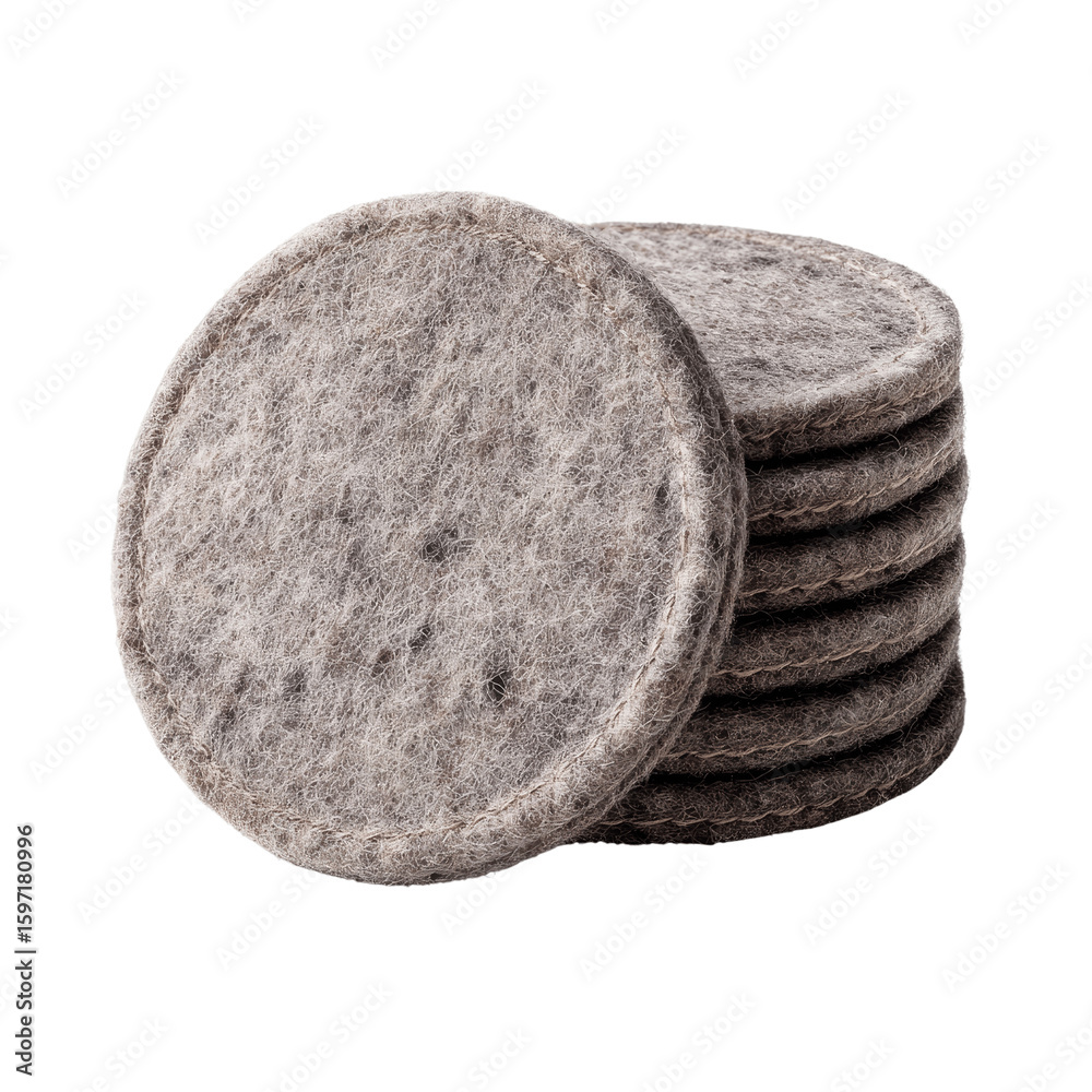 Fototapeta premium Stack of Organic Coconut Coir Discs for Seed