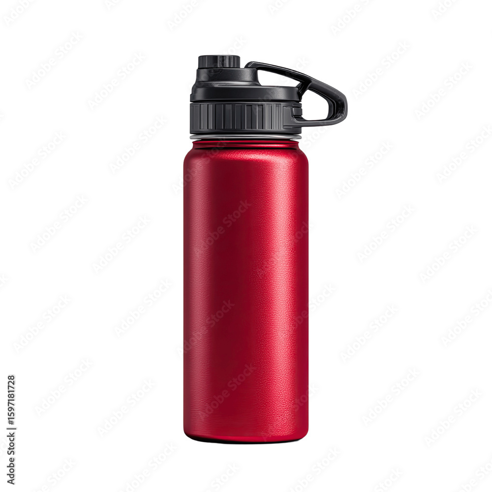 Red Insulated Stainless Steel Water Bottle with Red Insulated Stainless Steel Water Bottle with