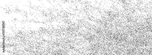 Abstract sand grain texture. Stippled gritty noise background. Distressed dust particle overlay. Grunge dotted stone backdrop. Vector dotwork grit texture. Sand specks, speckles, granules wallpaper