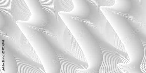 Glamorous White Satin Fabric Texture with High-Resolution Detail, Lustrous Highlights, and Flowing Silky Surface – Designed for Elegant Background Applications in Invitations, Catalogs, and Wedding Me