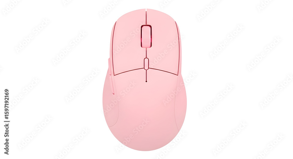 Pink Wireless Computer Mouse with Scroll Wheel and Compact Design Ideal for Office and Gaming Use in Modern Workspaces and Home Setups Pink Wireless Computer Mouse with Scroll Wheel and Compact Design Ideal for Office and Gaming Use in Modern Workspaces and Home Setups