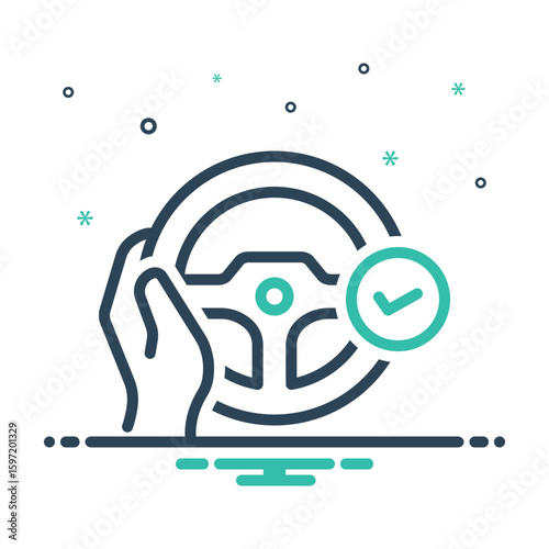 Mix icon for test drive