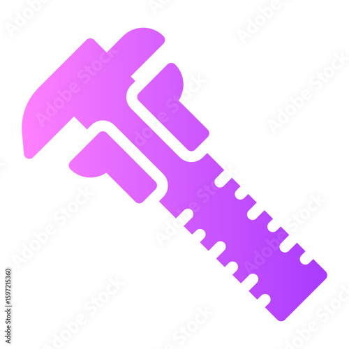 caliper gradient icon