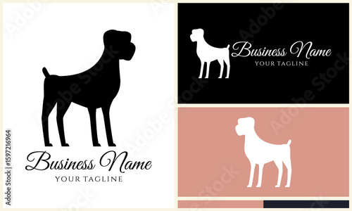 Dog Logo Design Variations. (5)