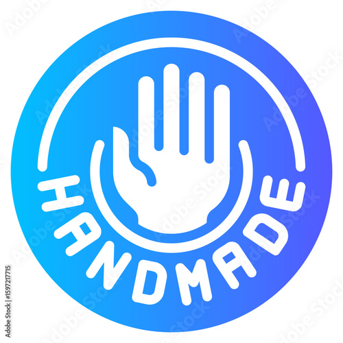 hand made gradient icon