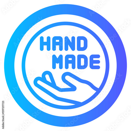 handcraft gradient icon