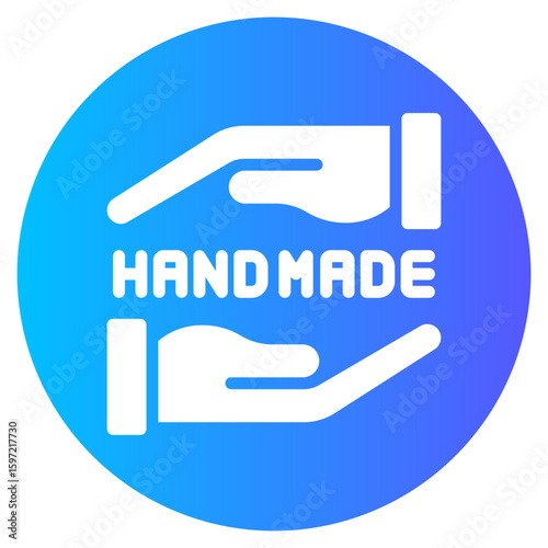 hands and gestures gradient icon