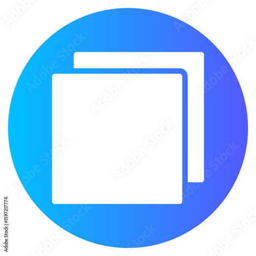 paper crafts gradient icon