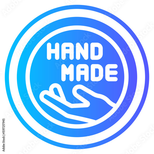 handcraft gradient icon