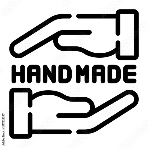 hands and gestures line icon