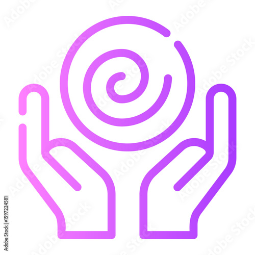 pottery gradient icon