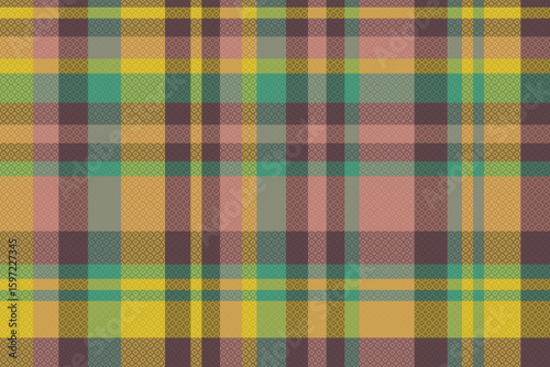 Tartan Plaid With Night Color Pattern.