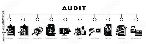 Audit banner web icon