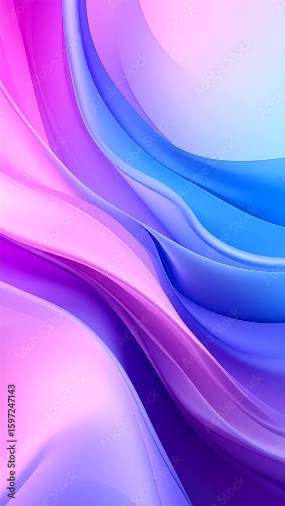 Naklejka premium Abstract flowing colors (2)