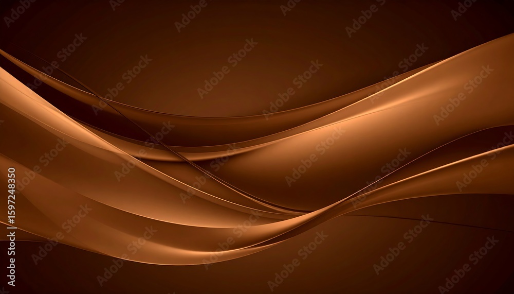 Fototapeta premium Abstract flowing curves