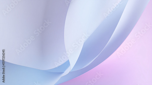 Abstract Colors Light Minimalism Design Softness Shadows Waves Layers Modern Pastel Fluidity Shapes Elegance Simplicity Dynamic Artistic Colorfulness Gradient Aesthetics Gentle 
