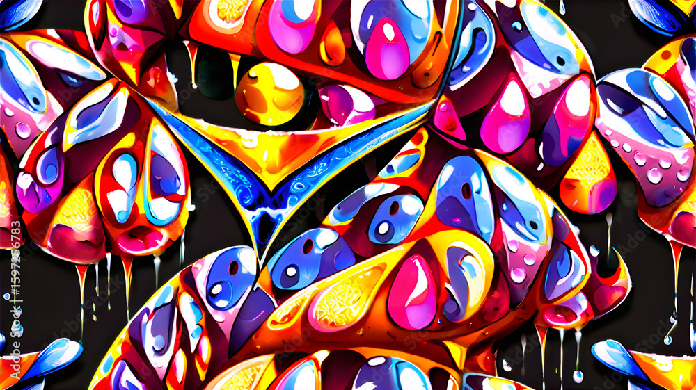 Obraz premium abstract colorful background