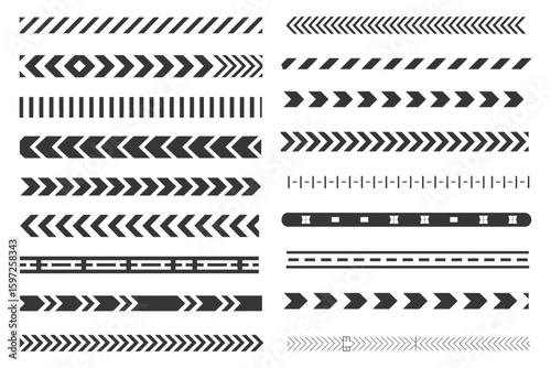  racing stripe vector set including race car decals, checkered flag designs, dynamic speed lines, and finish line motifs for motorsport graphics.