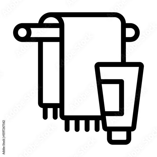 dental hygiene Line Icon