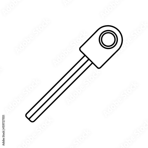 vector illustration of a screwdriver