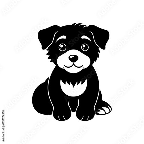 beary cuddly pup          .svg