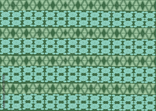 green fabric texture