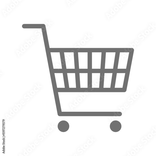ショッピングカートのシンプルなベクターアイコン_05