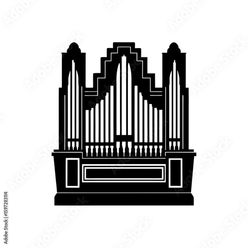 pipe organ .svg