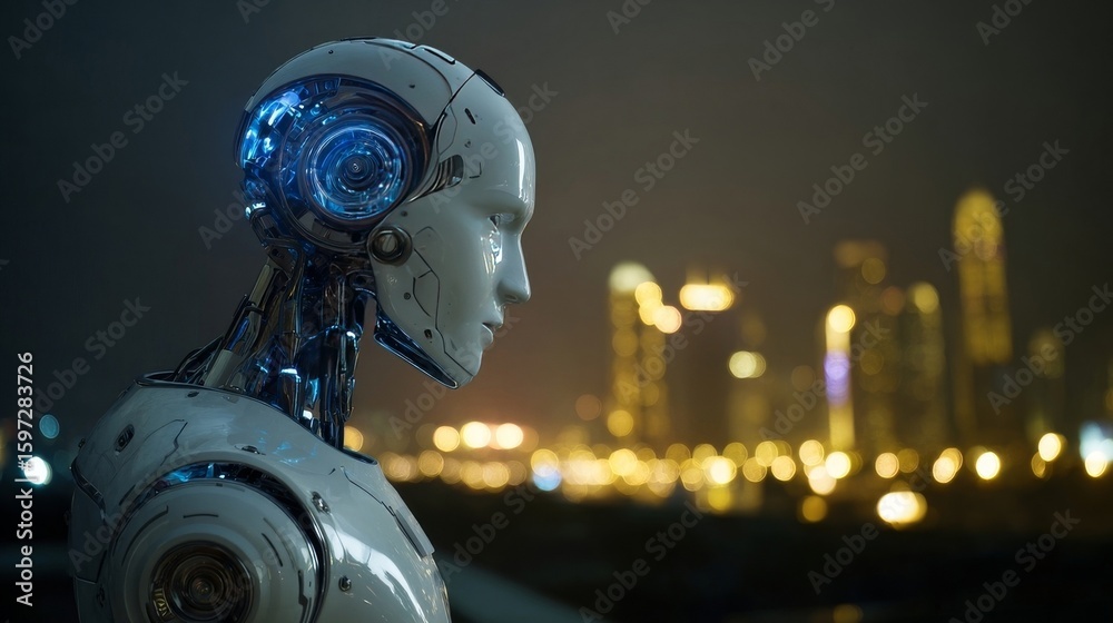 Fototapeta premium robot in action