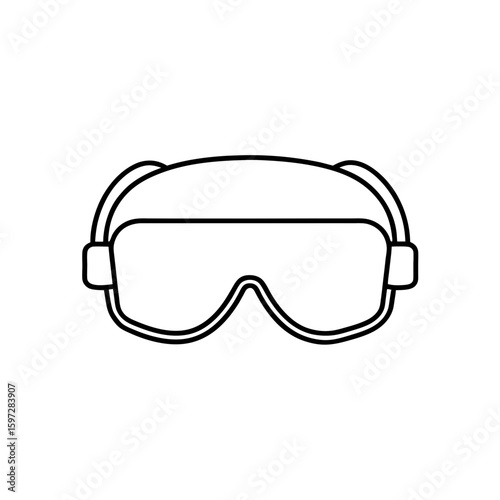 safety goggle .svg