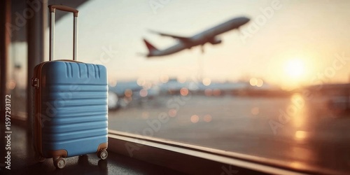 Wallpaper Mural luggage at airport Torontodigital.ca