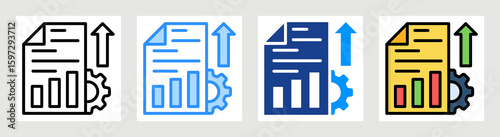 Productivity Report Collection Set Multiple Style