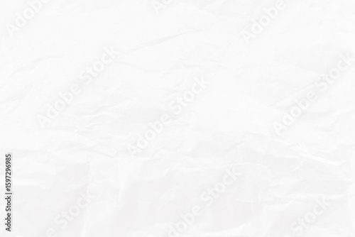blank white recycle paper crumpled as texture background. old vintage page of old newspaper