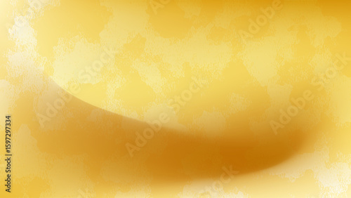 ABSTRACT BACKGROUND ELEGANT GRADIENT MESH YELLOW GOLD SMOOTH COLOR WITH GRUNGE GRAINY DESIGN VECTOR TEMPLATE GOOD FOR MODERN WEBSITE, WALLPAPER, COVER DESIGN 