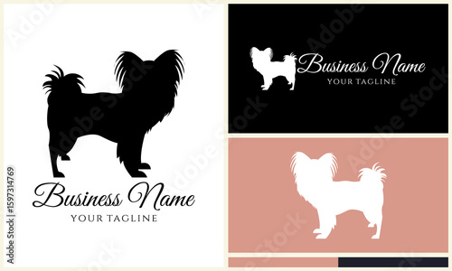 Dog Silhouette Logo Design. (2)