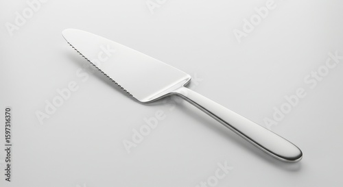 Metal cake server utensil kitchen tool