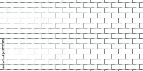White brick wall texture and floor pavement closeup interior block background for stone tile block painted. white brick wall background.	
