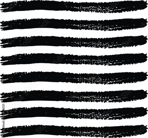 Black brush stroke bundle design