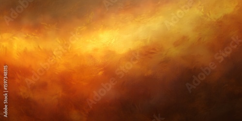 Warm Golden Abstract Background