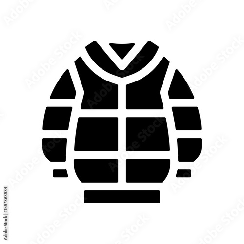 Puffer Jacket Icon