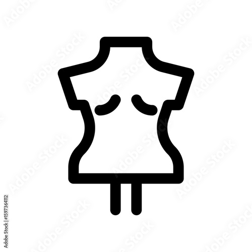 Sewing Mannequin Icon