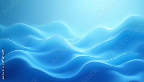 A luminous fluid abstract background
