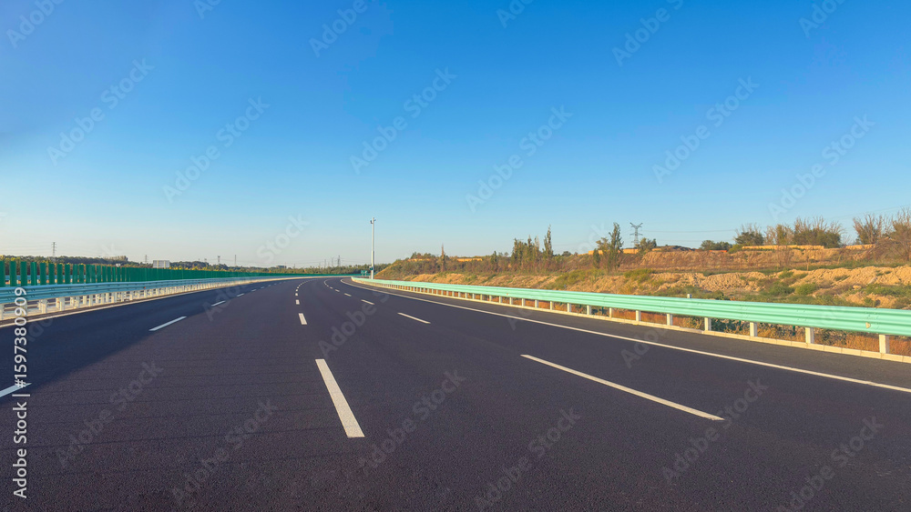 Fototapeta premium driving on highway