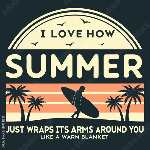 summer vacation poster