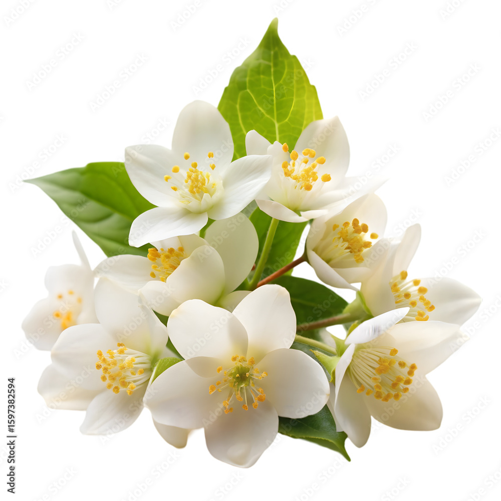 Obraz premium white jasmine flowers
