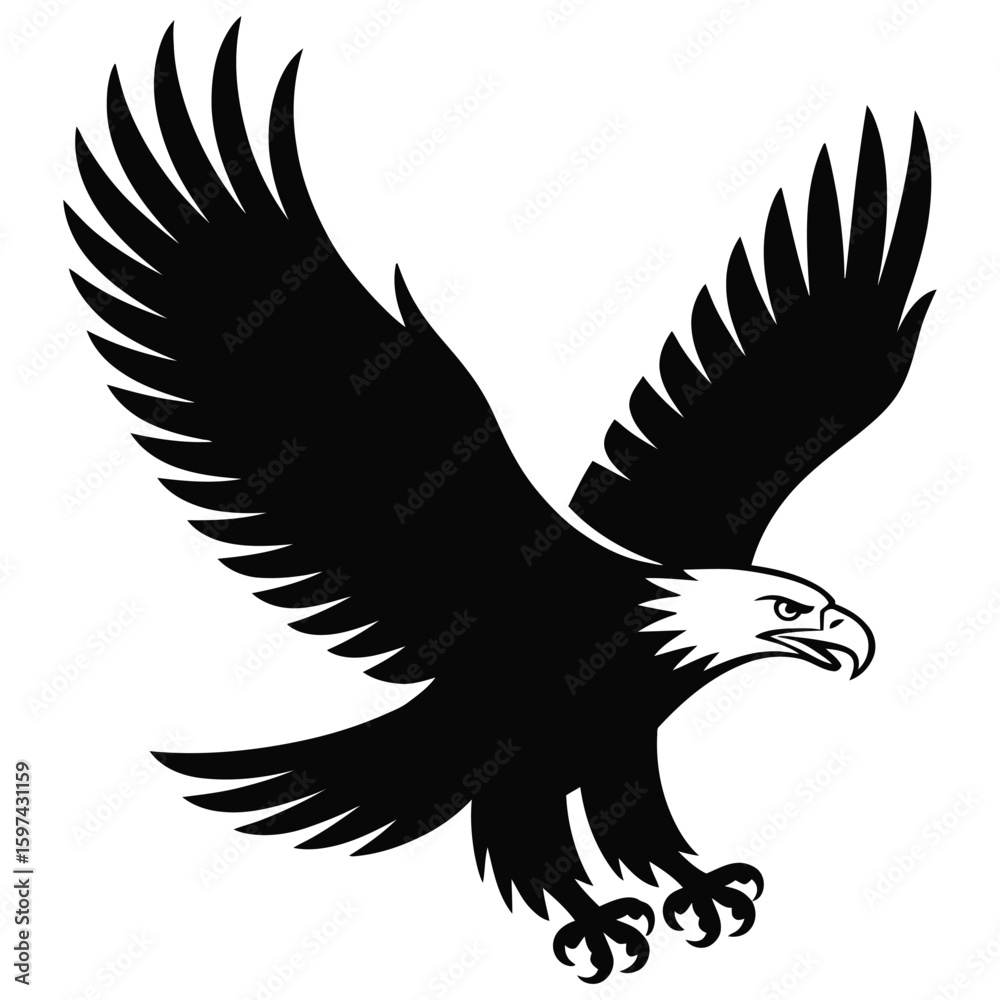 Obraz premium eagle vector illustration