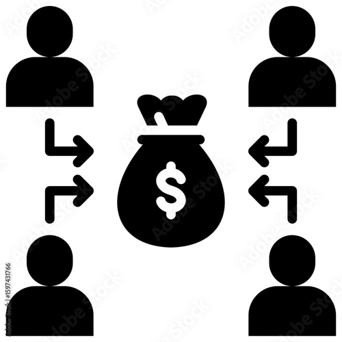 Crowdfunding Icon