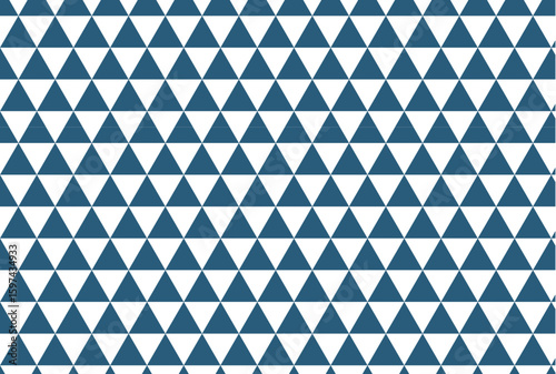 ネイビーの鱗模様のシームレスパターン