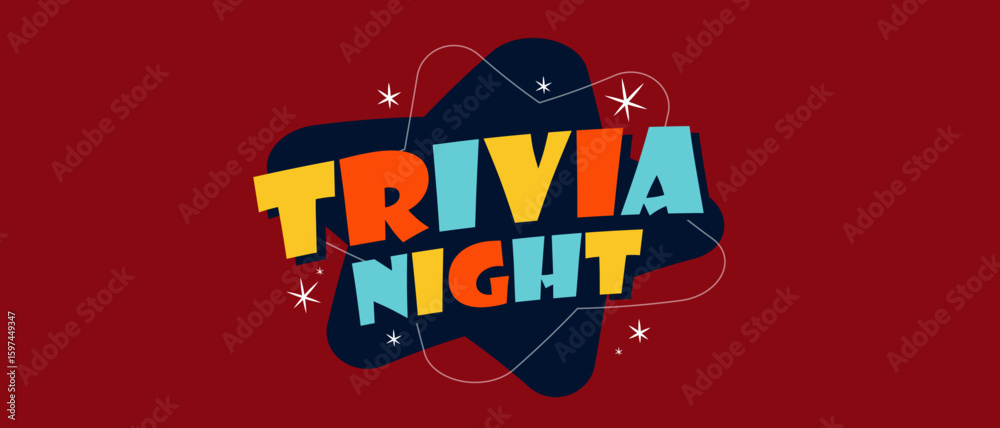 Obraz premium Trivia night