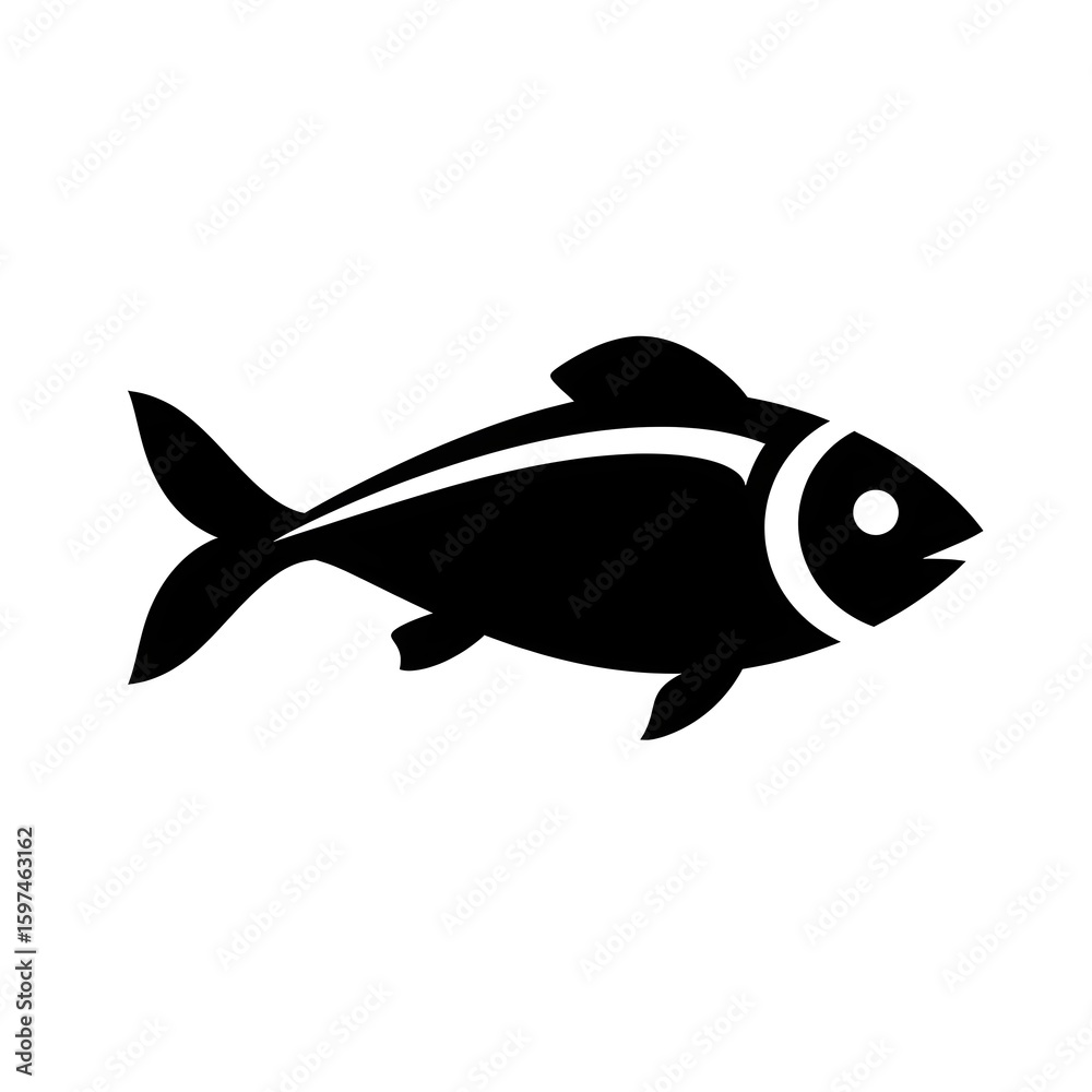 Obraz premium fish vector illustration